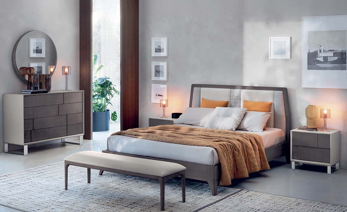 Camera da letto moderna Le Spezie Le Fablier